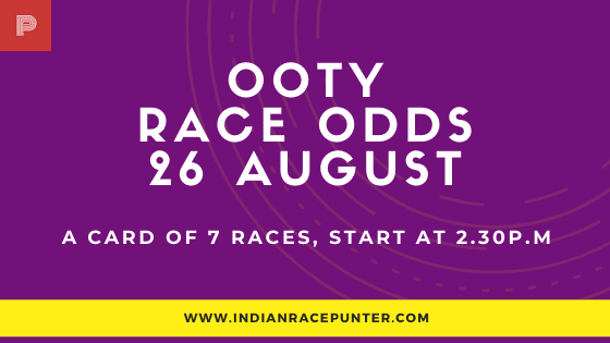Chennai-Ooty Race Media Tips 26 August