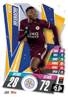 Topps Match Attax 2020-2021 Leicester City Set