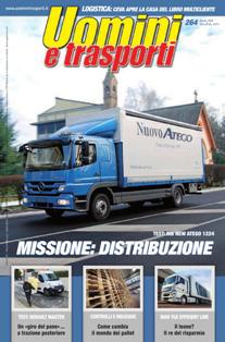 Uomini e Trasporti. Veicoli Logistica Professione 264 - Gennaio & Febbraio 2011 | ISSN 1592-0534 | TRUE PDF | Mensile | Professionisti | Trasporti | Logistica
Uomini e Trasporti vanta oltre 30 anni di vita e viene inviata ad aziende di trasporto, logistica e a tutte le realtà che in qualche modo ruotano intorno all’articolato mondo del trasporto merci (dai servizi, ai prodotti, agli uffici studi, alla politica ecc.). 
Uomini e Trasporti ha come scopo la Logica del servizio, è infatti pensato come un grosso aiuto alle aziende di autotrasporto, ad es. forniamo validi documenti virtuali per smaltire la burocrazia.
Uomini e Trasporti è un mensile di informazione politica e tecnica edito dal 1982. In ogni numero pubblica inchieste articolate, in cui dà voce agli operatori del settore oltre a diverse prove su strada di veicoli industriali e commerciali.
Dettagliata è poi l'informazione su tutti gli accessori e la componentistica, così come rubriche e servizi puntuali vengono dedicati agli allestitori. Uomini e Trasporti è pensato per aziende strutturate, l'editore stesso è un’azienda impegnata nel settore trasporti e logistica. Fondata nel 1982, la rivista tiene informata l'impresa di trasporto con aggiornamenti sulla tecnica, le leggi, i contratti, le convenzioni, le problematiche sindacali e molto altro ancora.