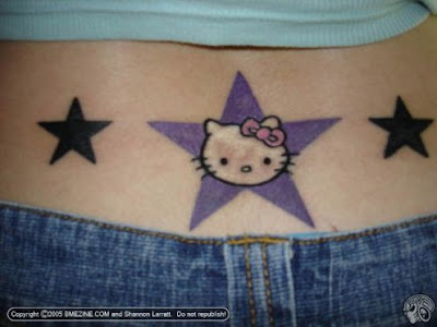 hello kitty tattoos for girls