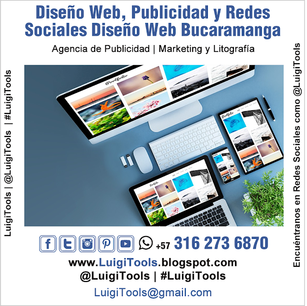 Diseño Web, Publicidad y Redes Sociales Bucaramanga