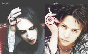 Cincin Setan Marilyn Manson dan Hyde