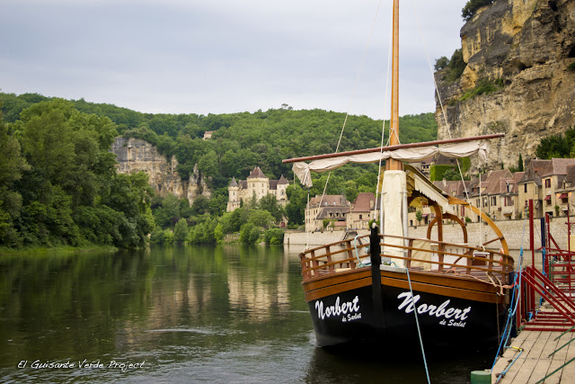 Gabarra en La Roque Gageac - Dordoña Perigord por El Guisante Verde Project