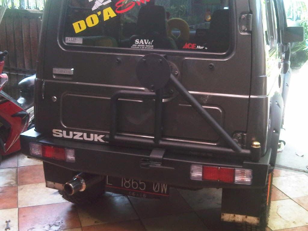 Aksesoris mobil  variasi Suzuki Jimny Katana Bemper 