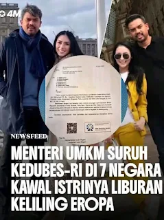 Kritik Pedas Netizen: Kunjungan Istri Menteri UMKM ke Eropa Dinilai Boros dan Tidak Relevan