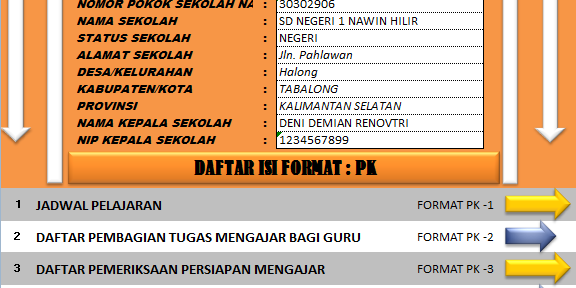 Download Aplikasi Administrasi Guru Kelas SD/MI Edisi 2019