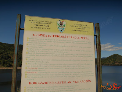 Regulament pescuit Lacul Zetea