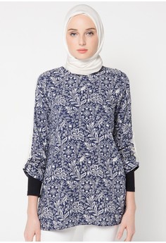 10 Baju  Kantor  Batik Wanita Muslimah  Modern 2021 Model 
