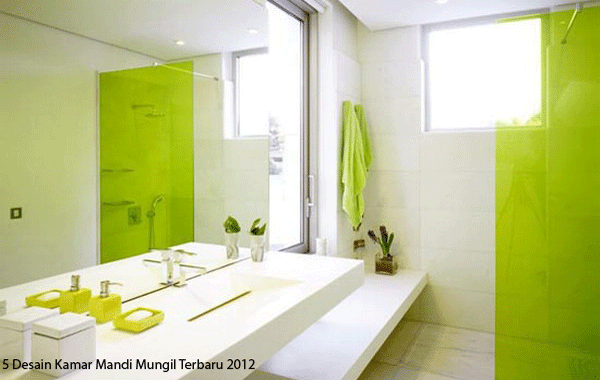  berbagai desain yang sanggup dibentuk untuk daerah berteduh kita alias rumah desain kamar mandi minimalis green theme