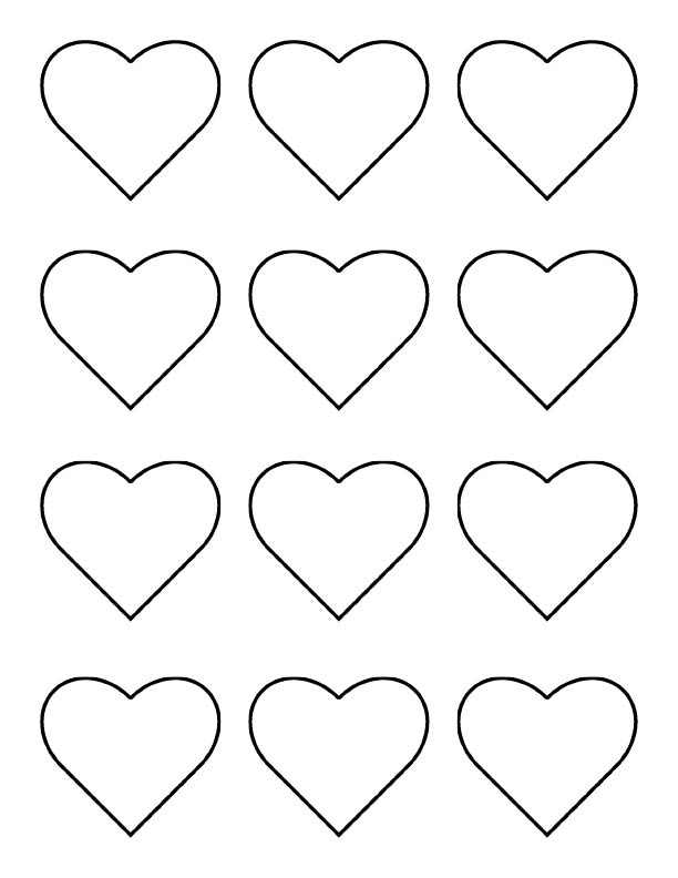 Obsessed Free Printable Heart Templates Mason Website