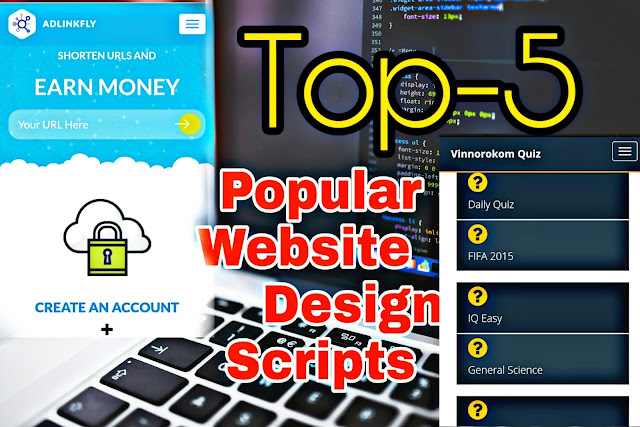 Top 5 Popular Website Design Scripts in 2019