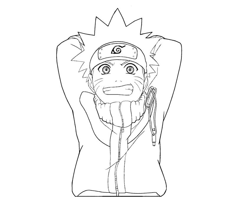 Printable Naruto 6 Coloring Page
