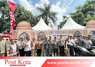 Pantau Pospam Mudik, Sekda Lombok Barat Harap Mudik Berjalan Lancar