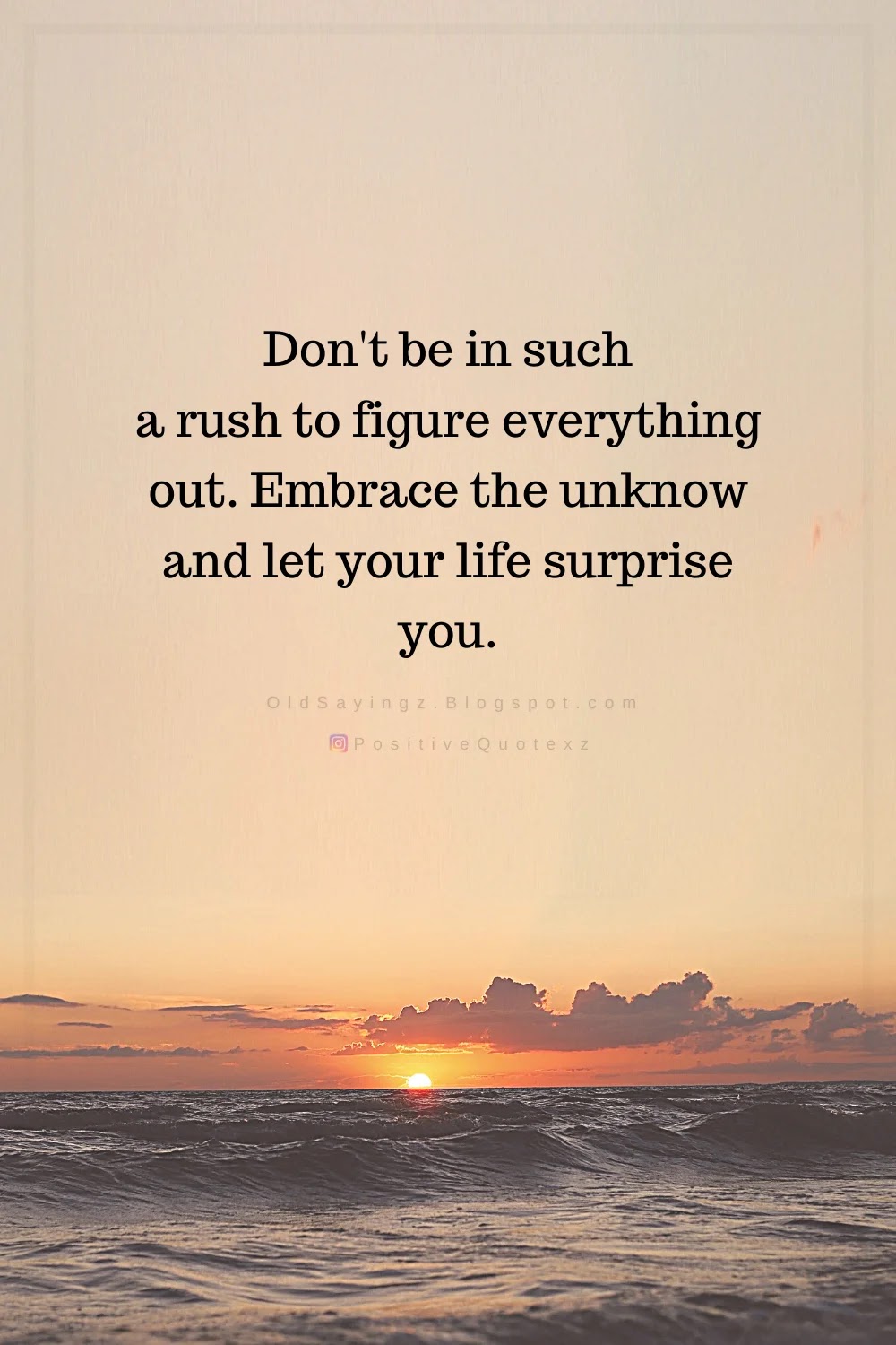 Old Sayings