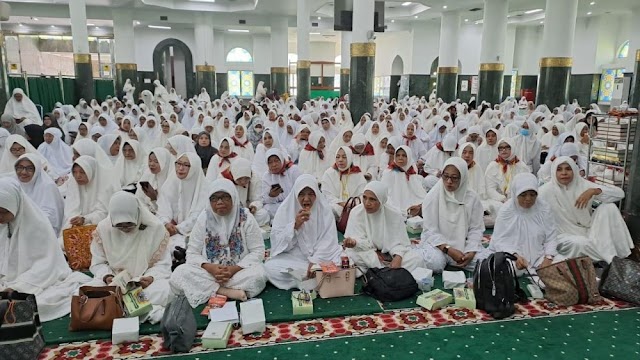 442 Jamaah Calon Haji Pekanbaru Diberangkatkan ke Batam 13 Mei 2024