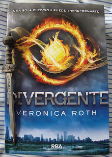 Portada del libro Divergente, de Veronica Roth