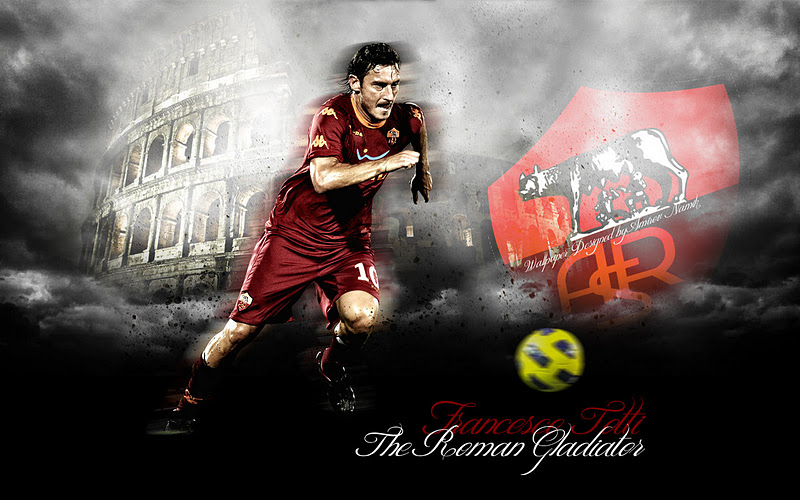 Francesco Totti As Roma Wallpaper 2012 Posted by Neflox at 337 PM