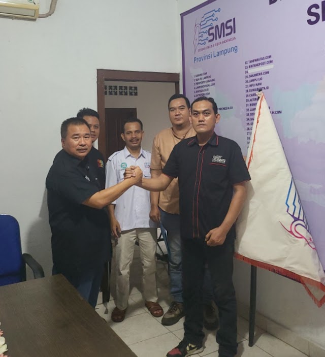 SMSI Lampung Selatan Resmi Dikukuhkan,Begini Harapan Ketua SMSI Provinsi