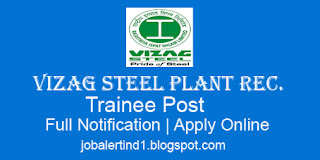 559 Vacancy on Visakhapatanam Steel Plant for Junior Trainees and OCM post