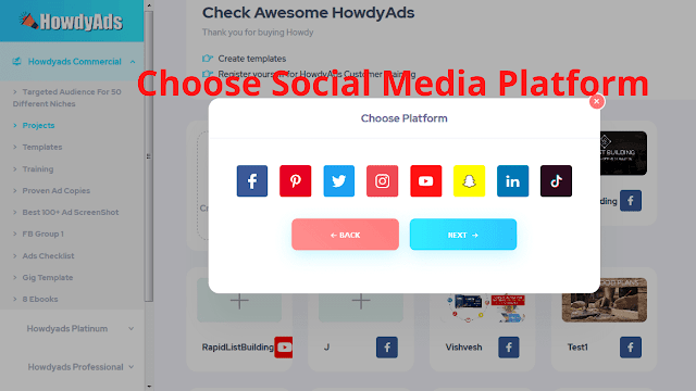 Choose The Social Media Platform