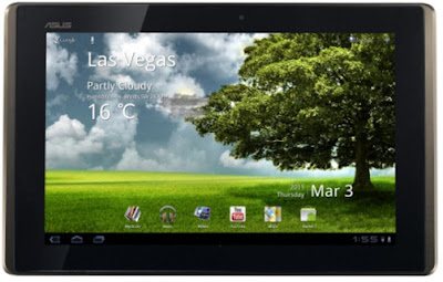 Asus EeePad Trasformer update Android 3.2 Honeycomb, Tablet PC ada keyboardnya fitur lengkap spesifikasi harga