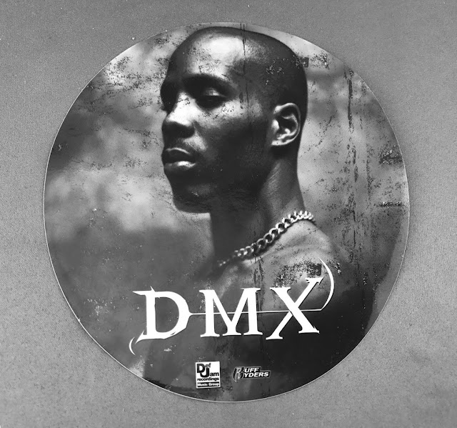 DMX It's Dark and Hell is Hot OG Sticker 1998