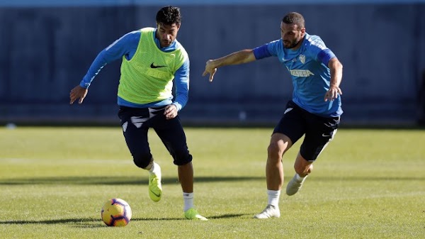 Málaga, entrenamiento con presencial filial en el cumple de Muñiz Málaga, entrenamiento con presencial filial en el cumple de Muñiz