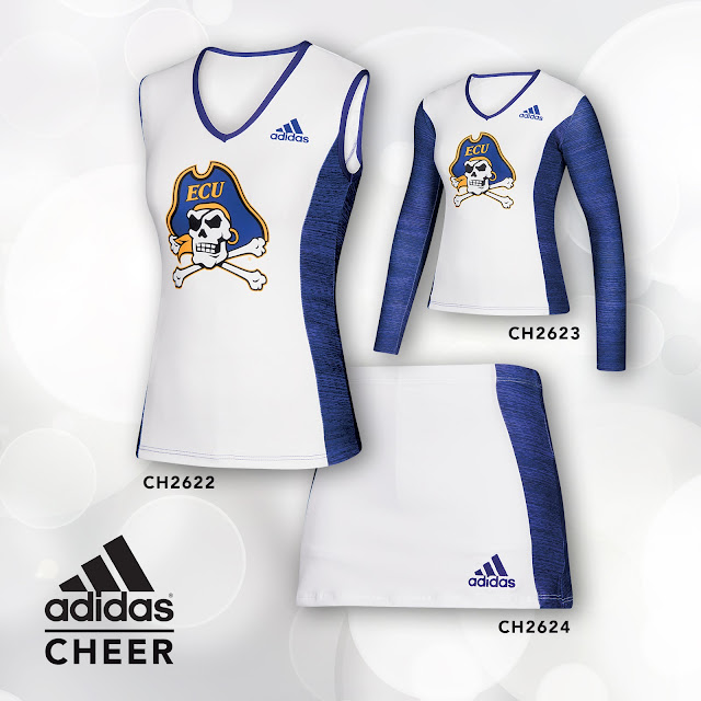 adidas cheer uniform style# CH2622 and style# CH2623