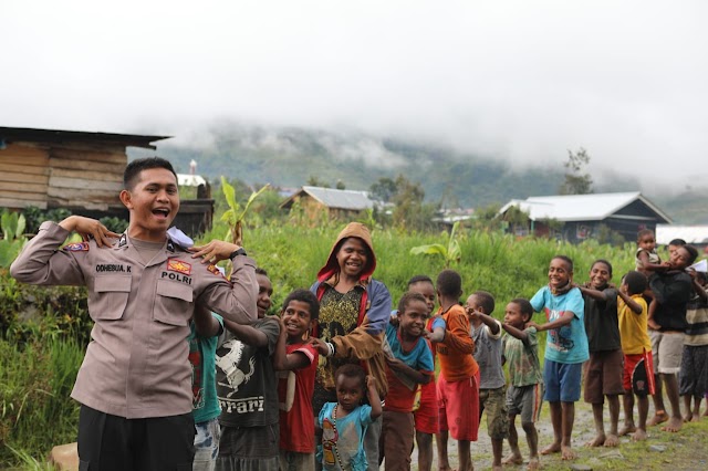 Inilah Bentuk Pelayanan Polri Untuk Memajukan Papua