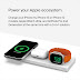 Belkin MagSafe 3-in-1 Wireless Charging Pad -  Fast Wireless Charging for Apple Watch, iPhone 14, iPhone 13 & iPhone 12 series,  And AirPods 