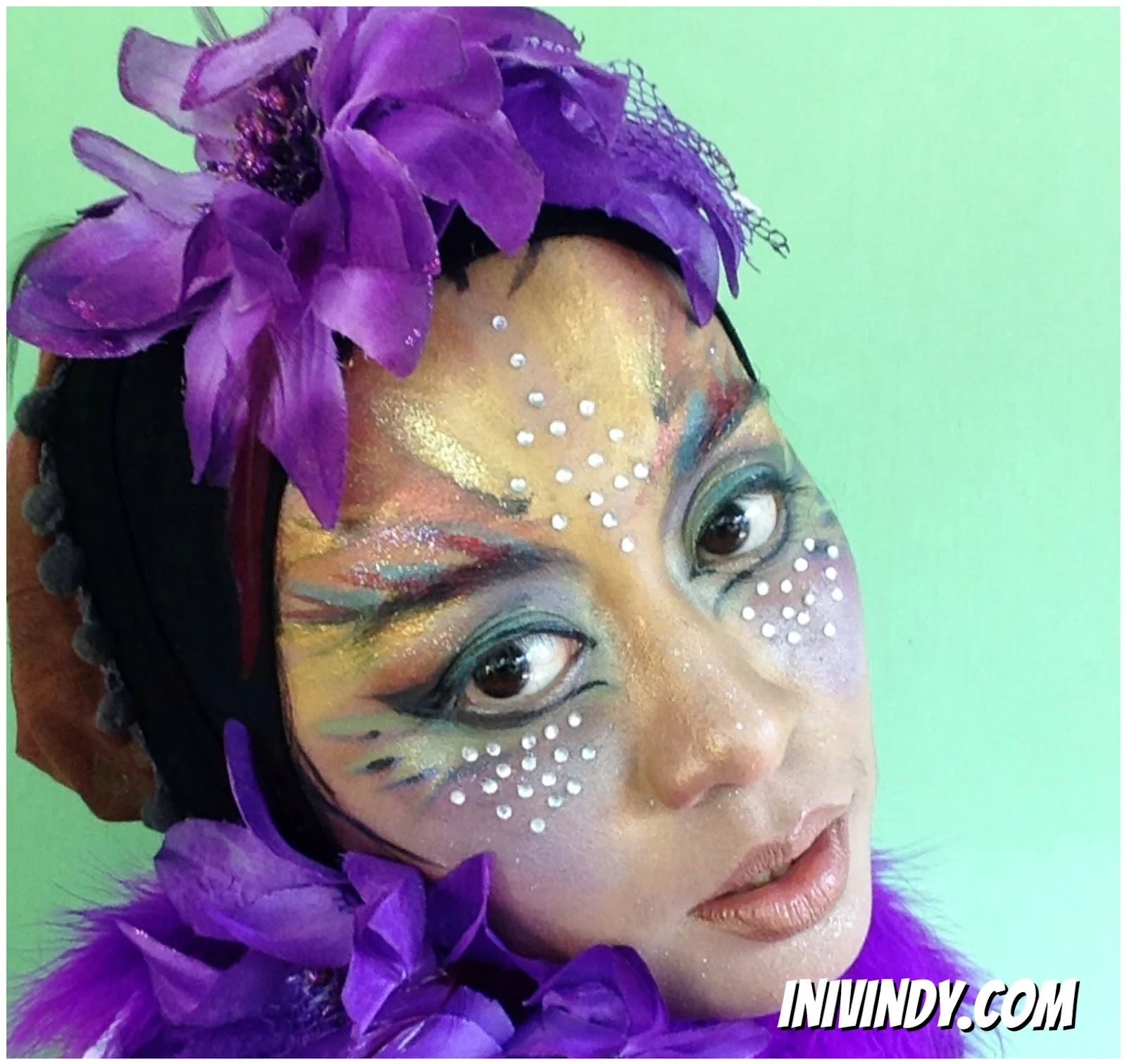 Ini Vindy Yang Ajaib Mother Earth Fairy Make Up Inspired