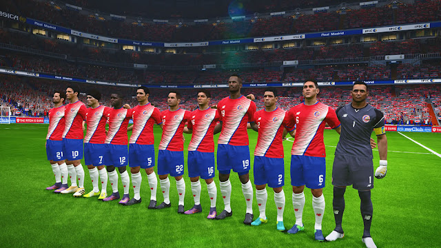 PES 2017 New Costa Rica Kit 2016/2017 by asmo111 