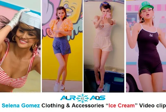 Selena Gomez Clothing & Accessories “Ice Cream” Video clip