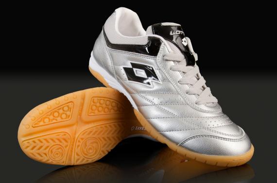 Lotto Torcida Due ID - Football Boots - Silver N./Black