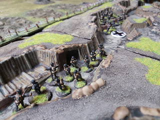 More German infantry arrive to defend their lines