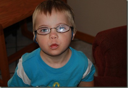 Micah kisses 06-2011