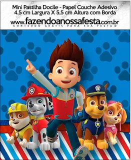 Free Printable Paw Patrol Labels