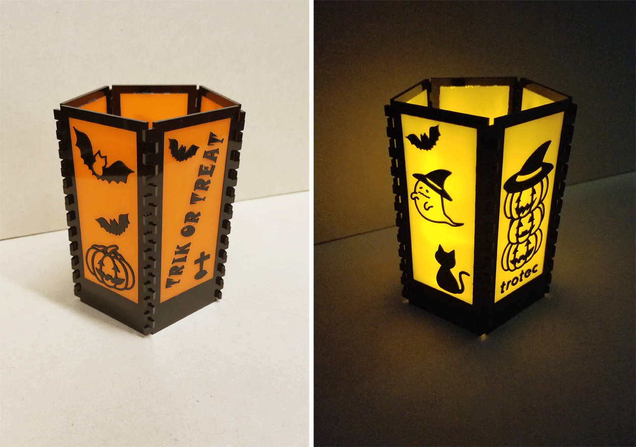 ハロウィン用ランプシェードを作る ハロウィン用ランプシェードを作る