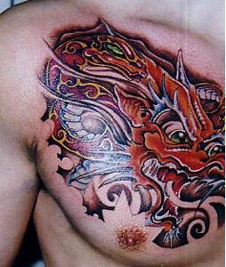 dragon tattoo