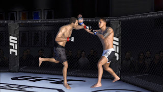 Adalah game yang di angkat dari kompetisi tarung gaya bebas dengan nama yang sama EA Sports UFC apk + obb