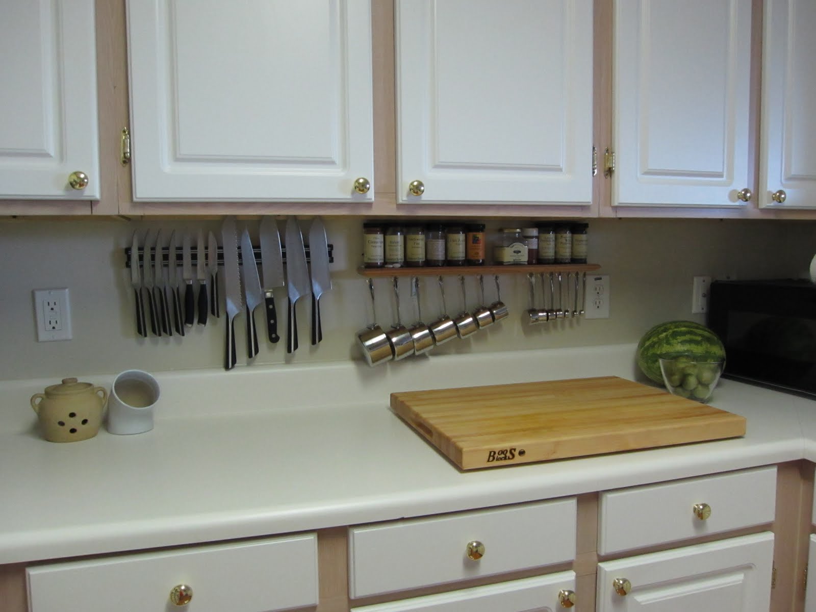 The Saucy Kitchen Storage Solutions  Mini Pot Rack
