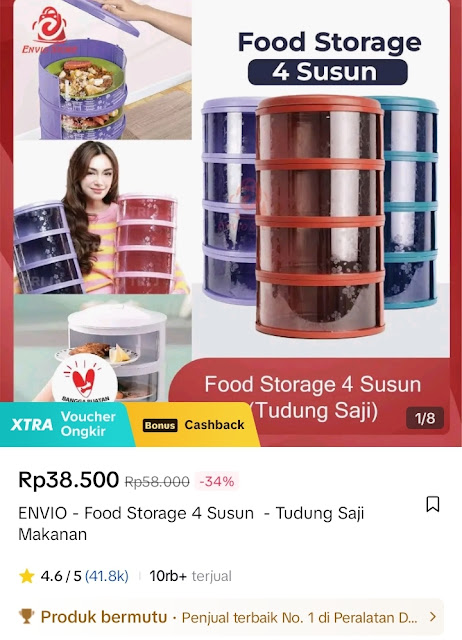 Tudung saji viral