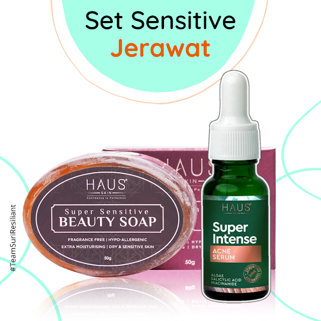 HAUS SKIN SET SENSITIVE JERAWAT KLIK PADA GAMBAR UNTUK TEMPAHAN