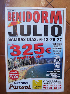 Viajes con alojamiento en hoteles de Benidorm