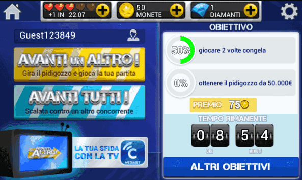 Il gioco Avanti un Altro per Android e iPhone diventa gratis (freemium
