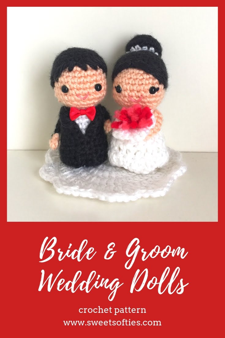 Bride Groom Wedding Dolls Sweet Softies Amigurumi And Crochet