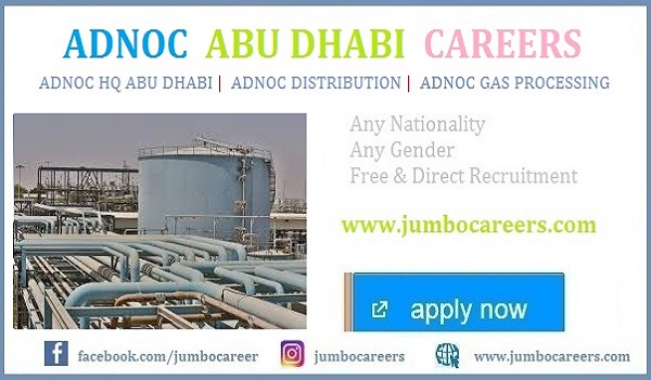 ADNOC Careers Abu Dhabi National Oil Company Jobs 2024
