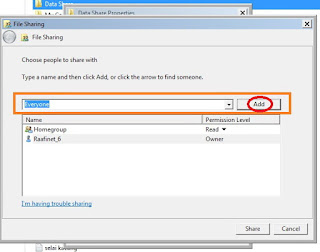 Cara-cara Share File Lewat Jaringan LAN