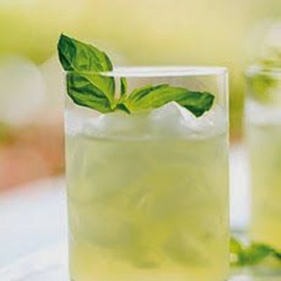Pear-Basil Sipper