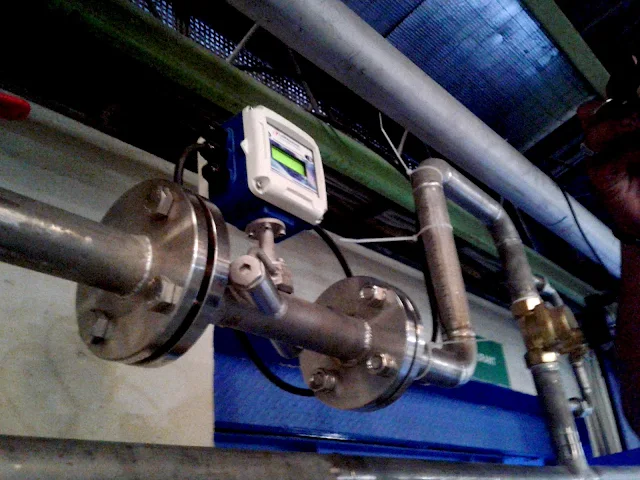 inline ultrasonic flow meter